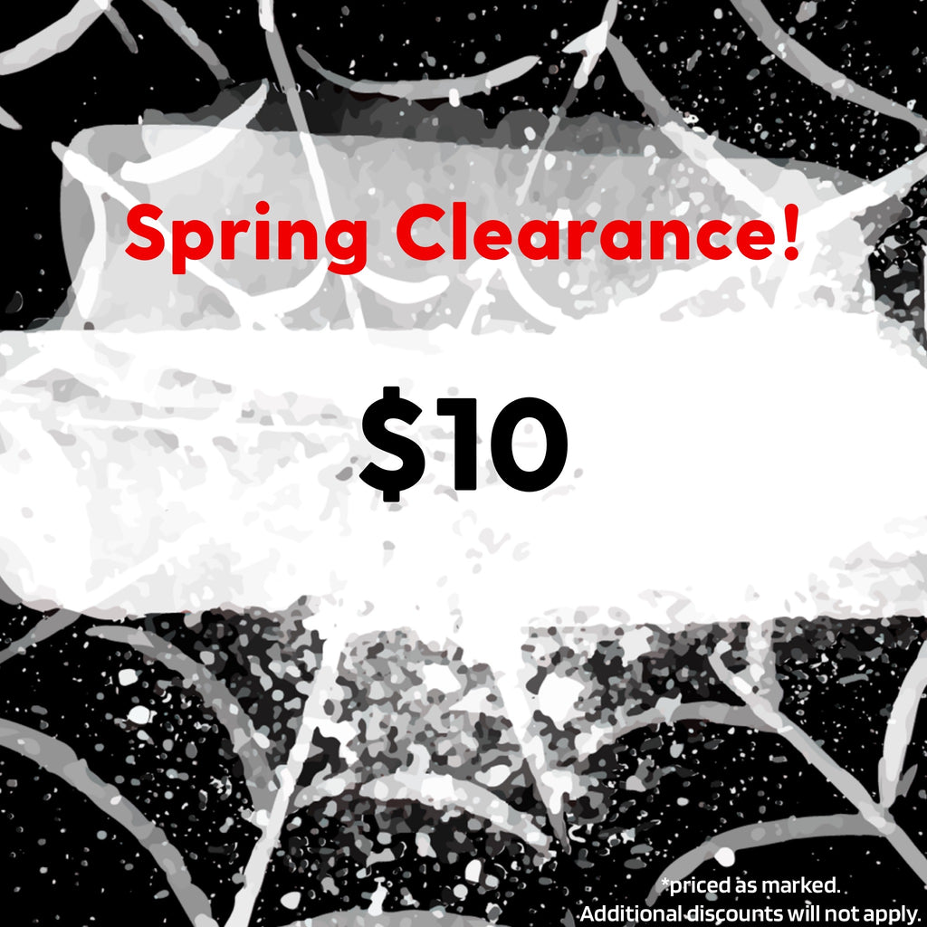 Spring Clearance $10
