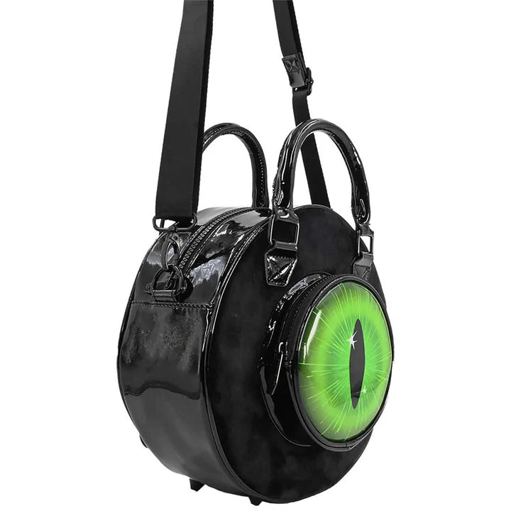 EYEBALL BLACK CAT BACKPACK PURSE – strangecvlt