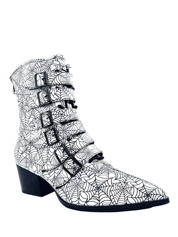 COVEN BOOT - WHITE WEB