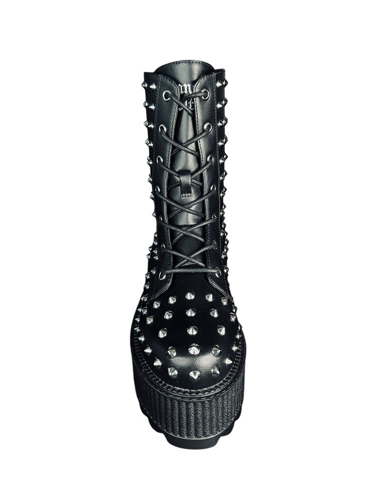 DOOM STUD - BLACK/SILVER – strangecvlt