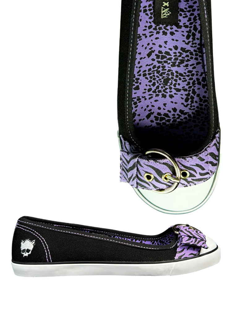 CHLOE CLAWDEEN - BLACK/PURPLE