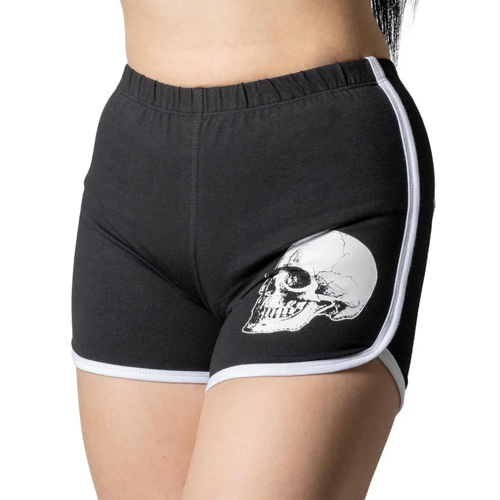 SKELETON HAND WOMEN'S BOOTY SHORTS