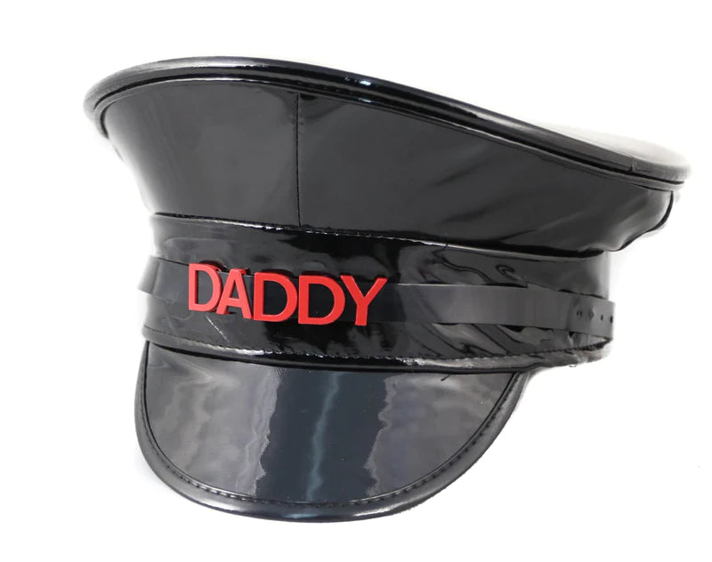 CAPTAIN HAT DADDY - BLACK/RED