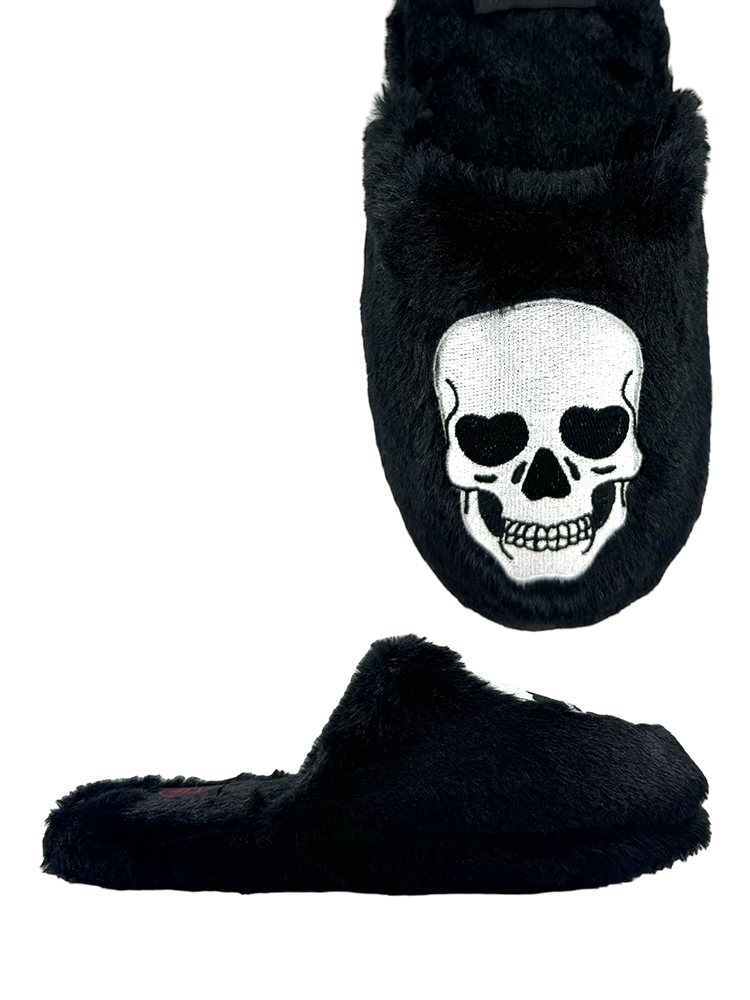 KREEPY KOZY SKULL - BLACK/WHITE