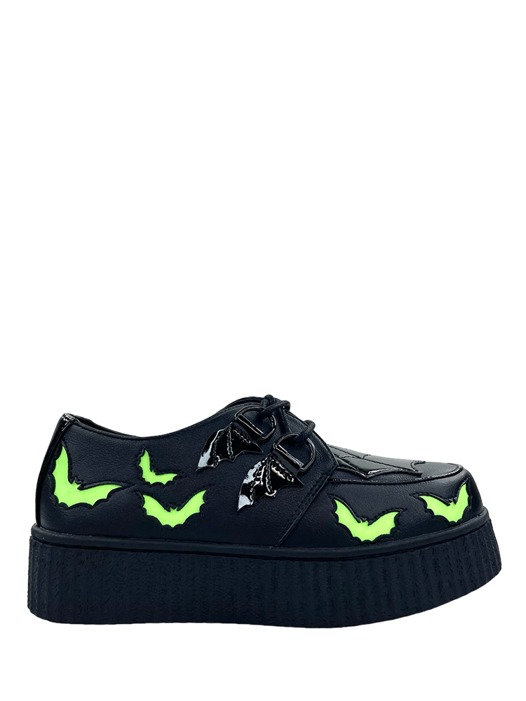 KRYPT BAT - BLACK/GREEN GLOW IN THE DARK