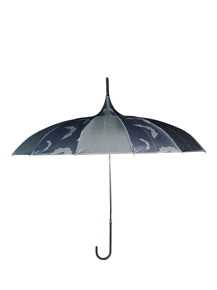 MARCELINE BAT PARASOL - BLACK/GREY