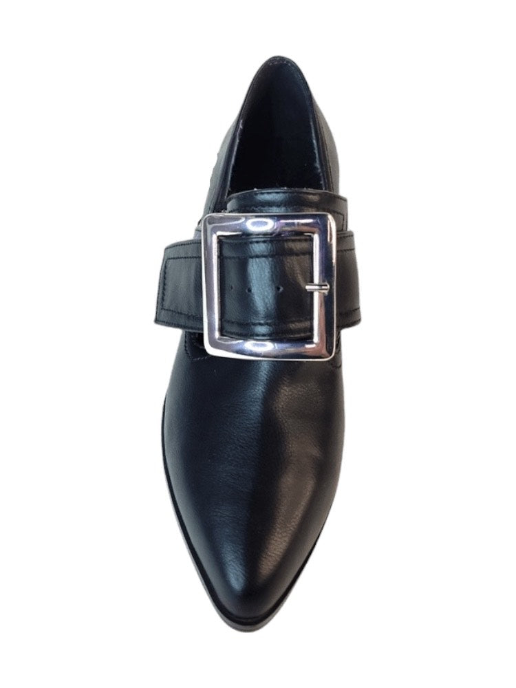 GRIMM HEEL - BLACK/SILVER