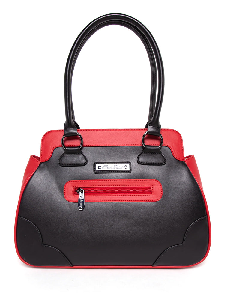 ROCKY HORROR HANDBAG - BLACK/RED