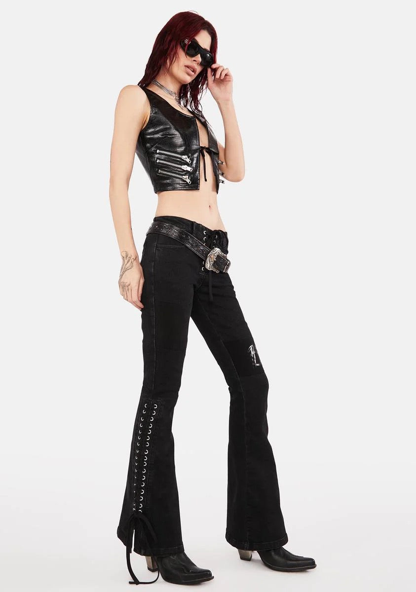 SABBATH JEANS - BLACK