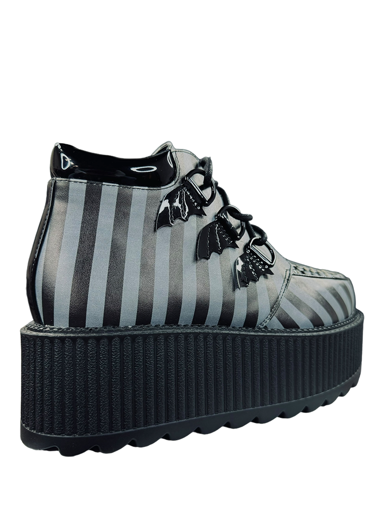 SUPER KREEP HI STRIPE - BLACK/GREY