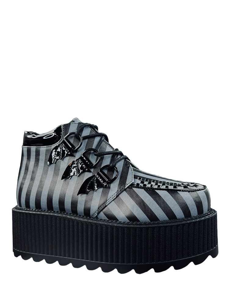 SUPER KREEP HI STRIPE - BLACK/GREY