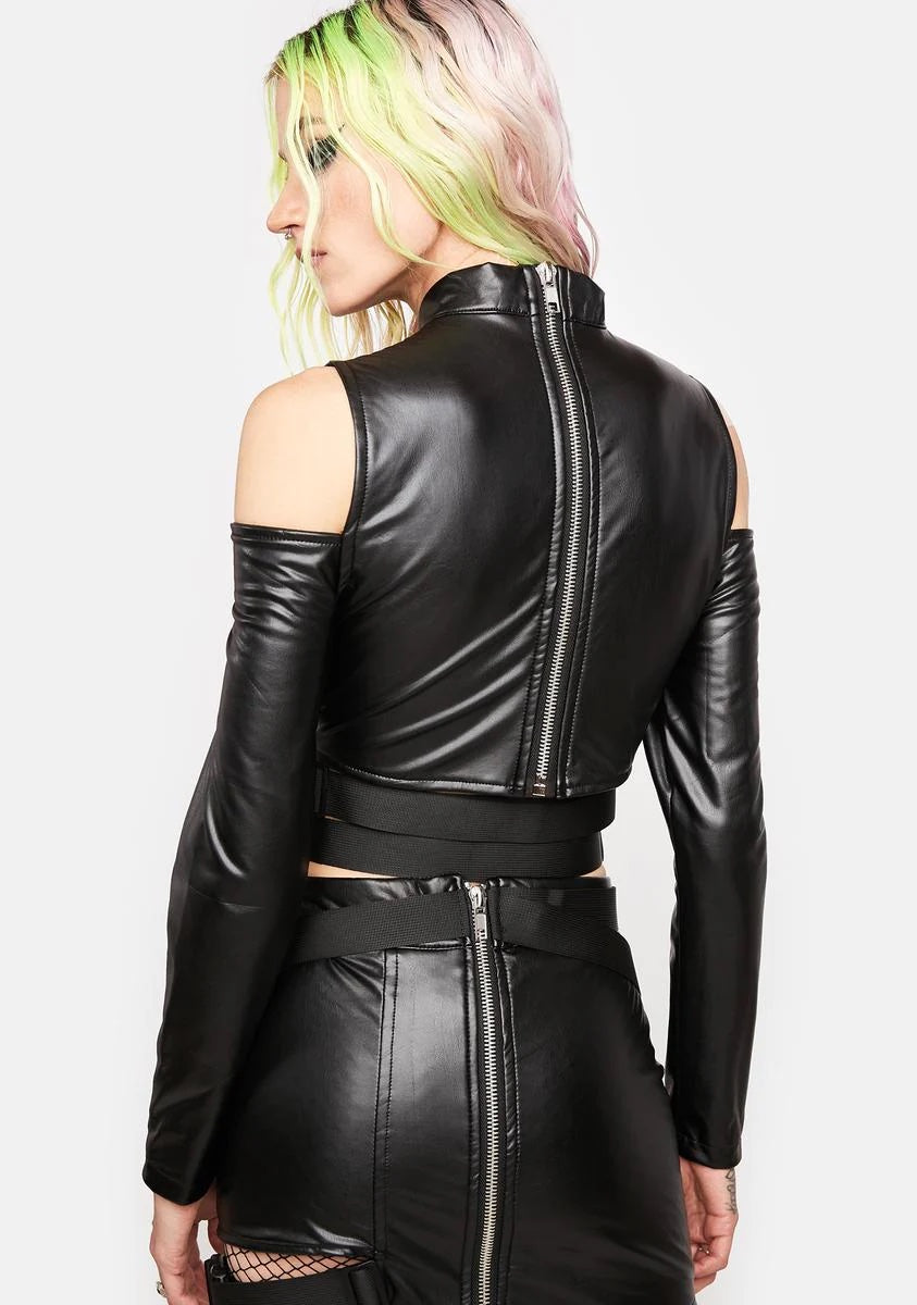 UNDERWORLD TOP - BLACK