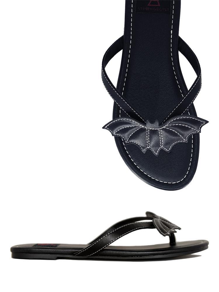 Betty Bat Sandal Black — strangecvlt