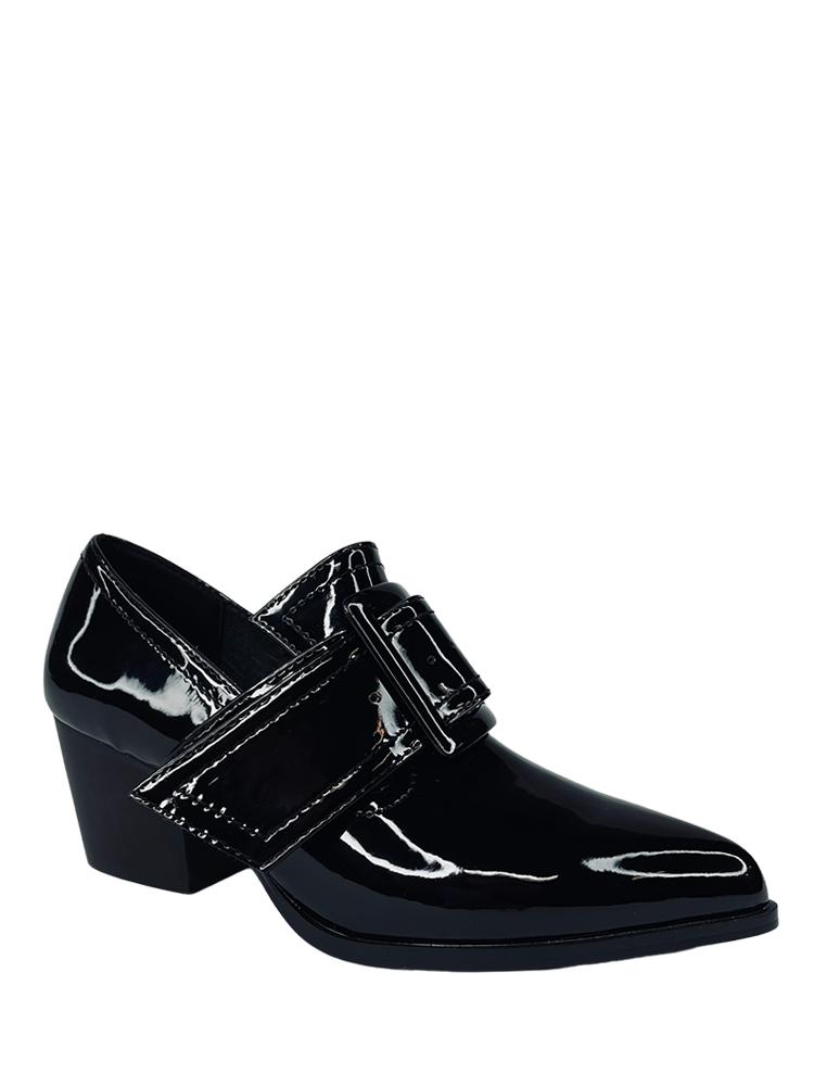 GRIMM HEEL - BLACK PATENT