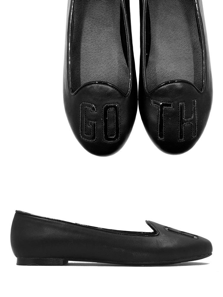 GOTH Flat All Black — strangecvlt