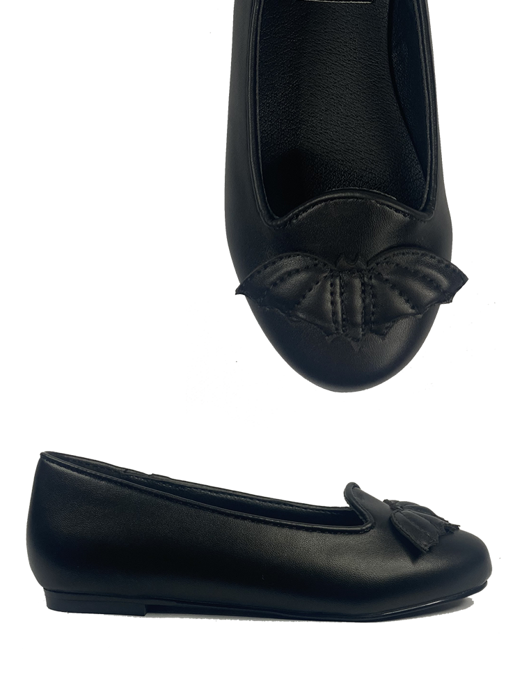 KIDS Lydia Flat Bat Black Matte — strangecvlt