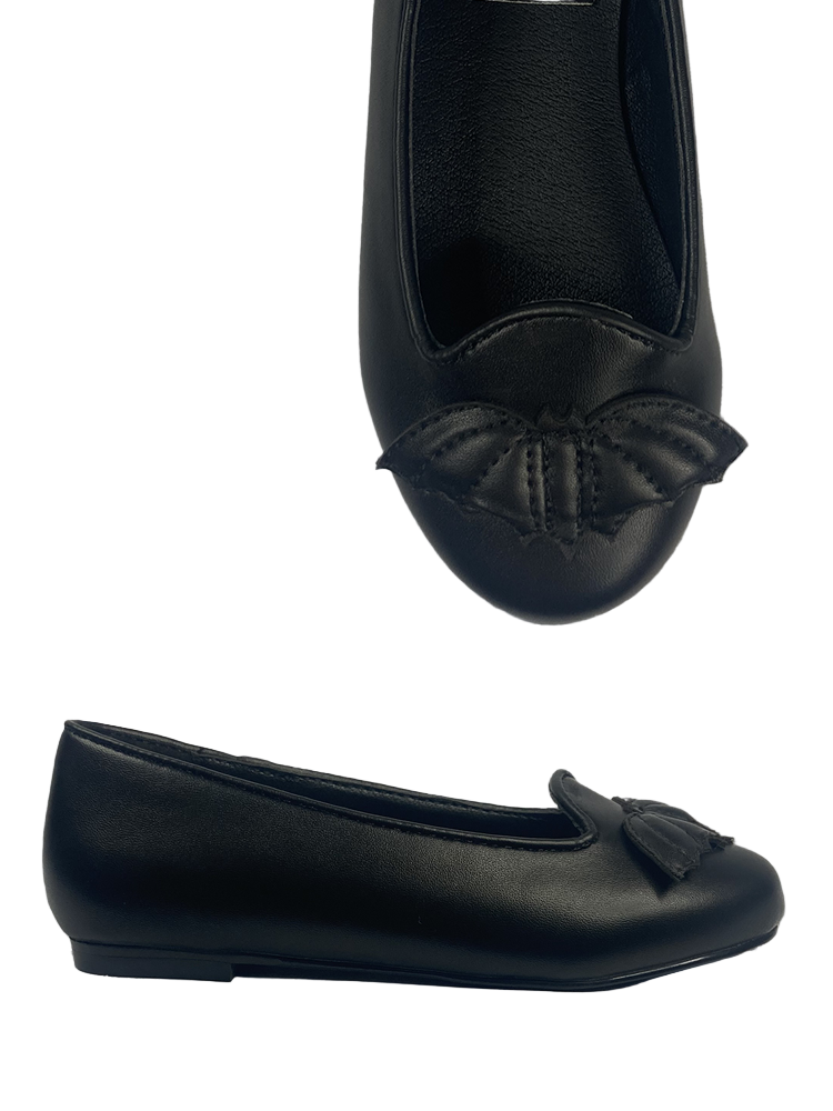 KIDS Lydia Flat Bat Black Matte — strangecvlt