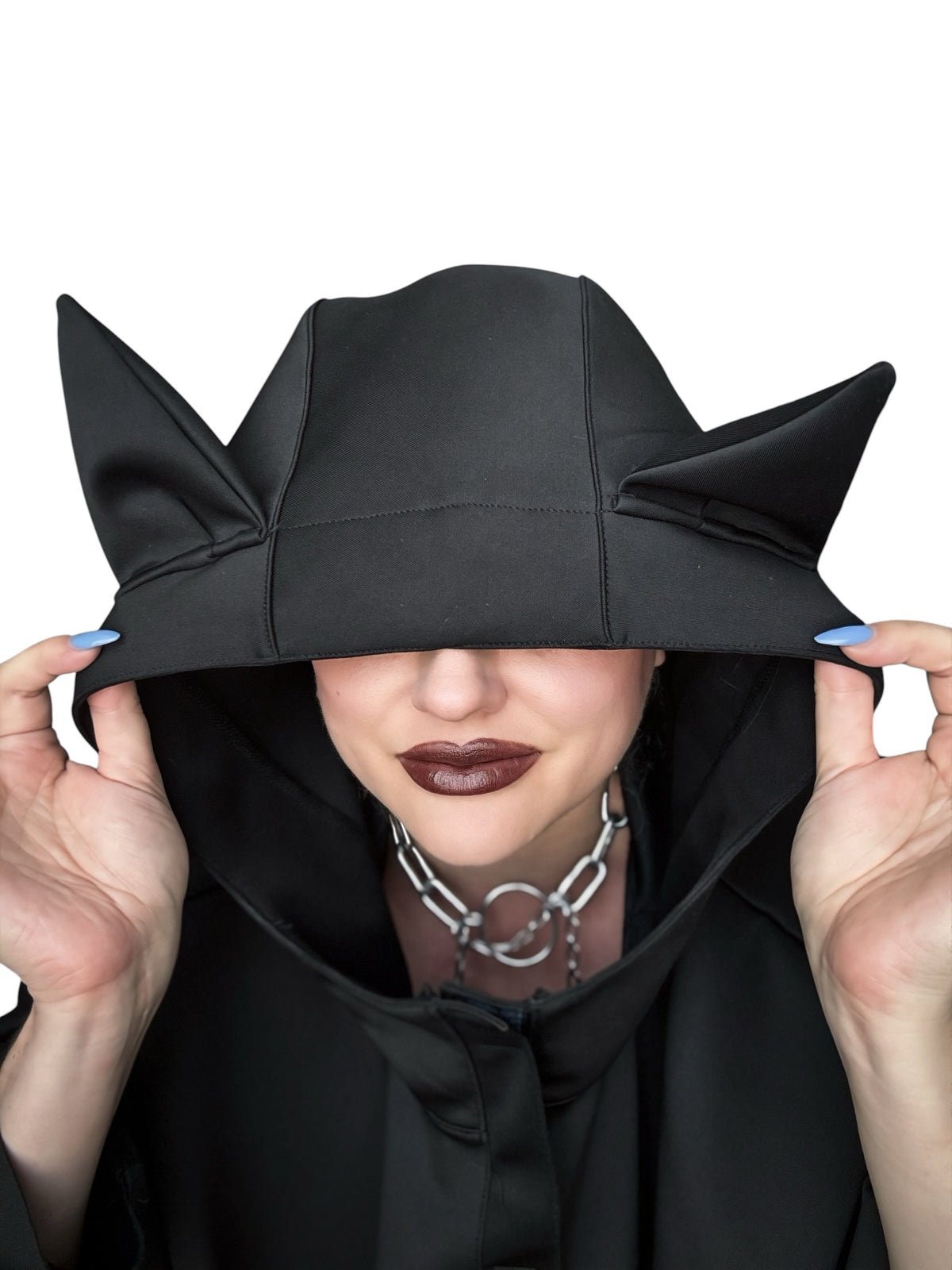 LUNA BAT CAPE - BLACK