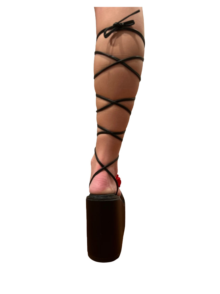 DOLCE - BLACK/RED