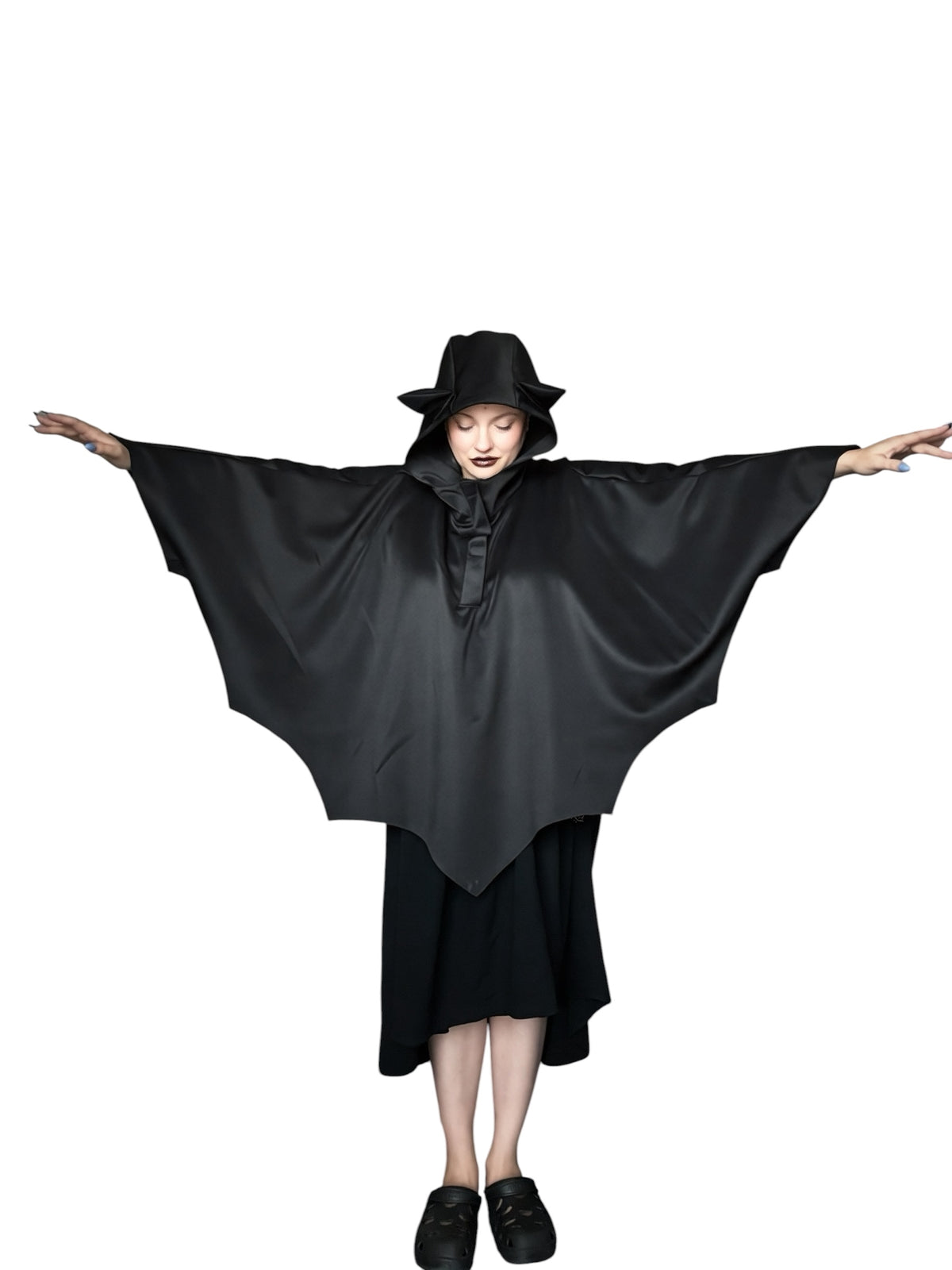 LUNA BAT CAPE - BLACK