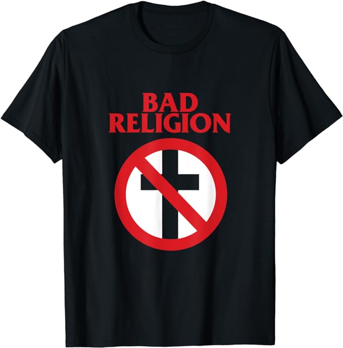 BAD RELIGION T-SHIRT - BLACK