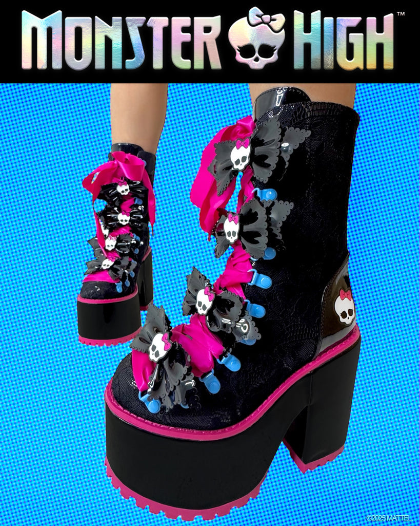 BOWLETTE MONSTER HIGH - BLACK/PINK/BLUE