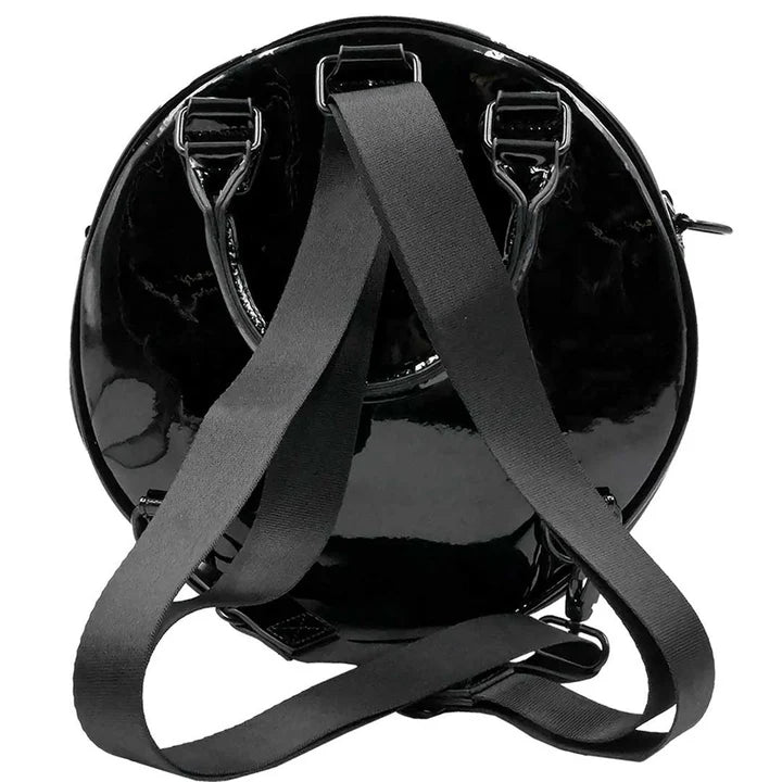 EYEBALL BLACK CAT BACKPACK PURSE