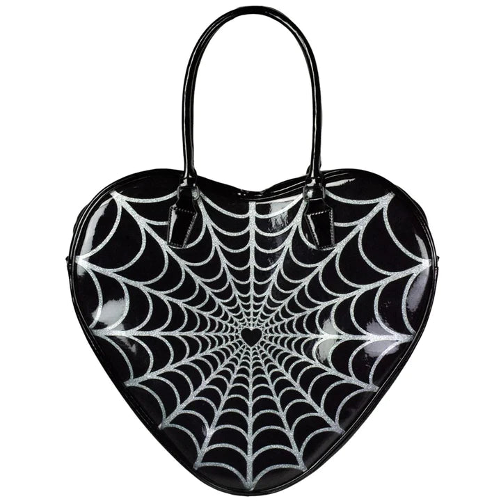 New shops spiderweb purse