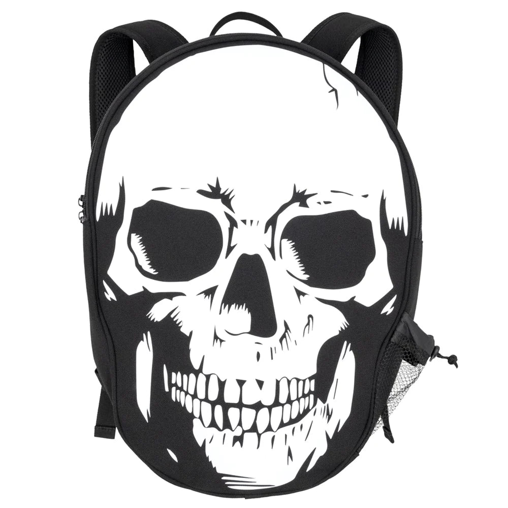 BIG SKULL BACKPACK - WHITE