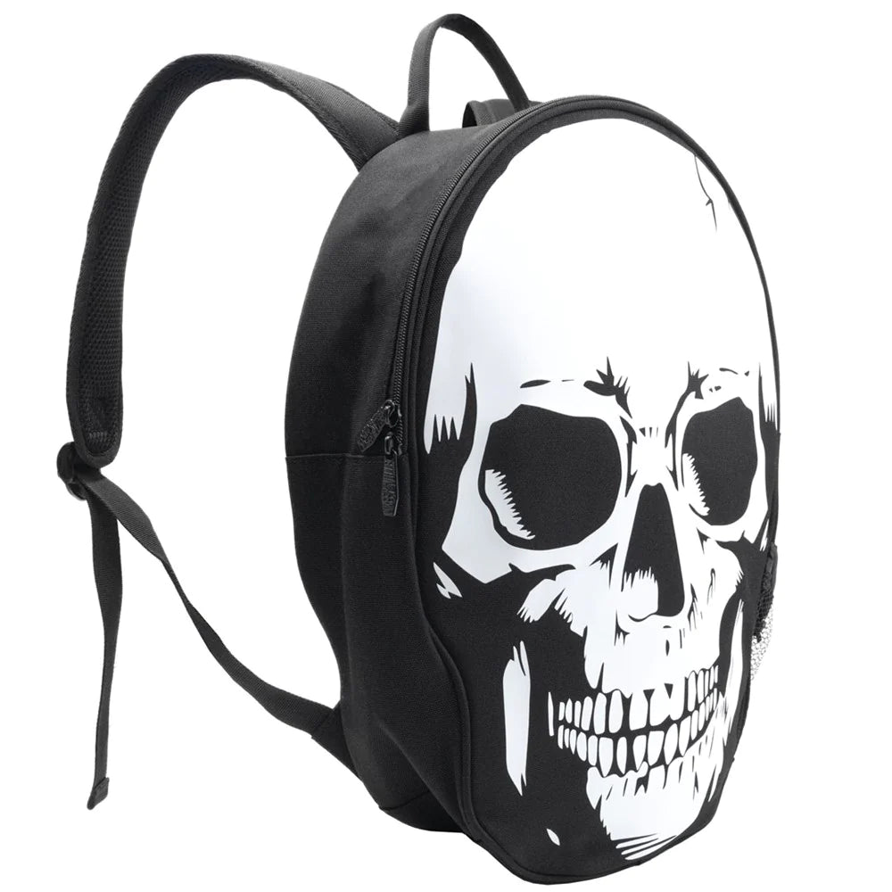 BIG SKULL BACKPACK - WHITE