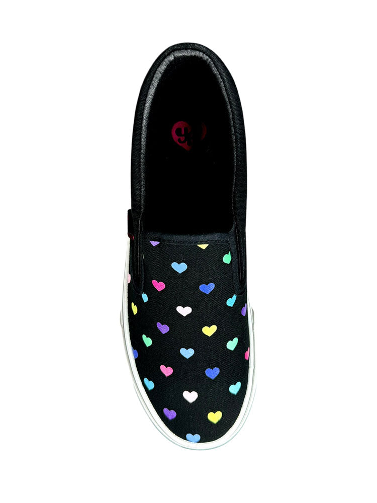 CHILL HEARTS - BLACK/PASTEL