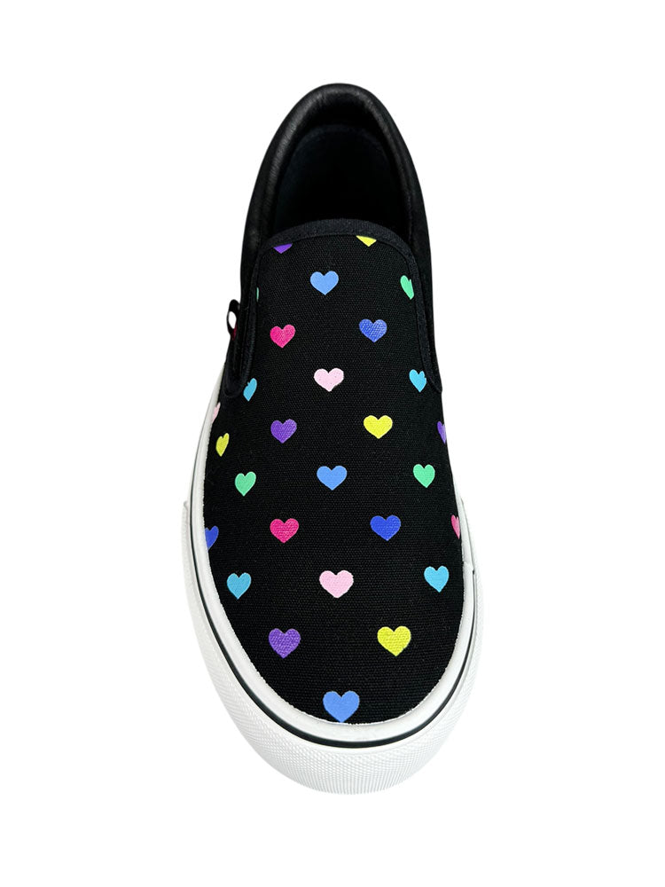 CHILL HEARTS - BLACK/PASTEL