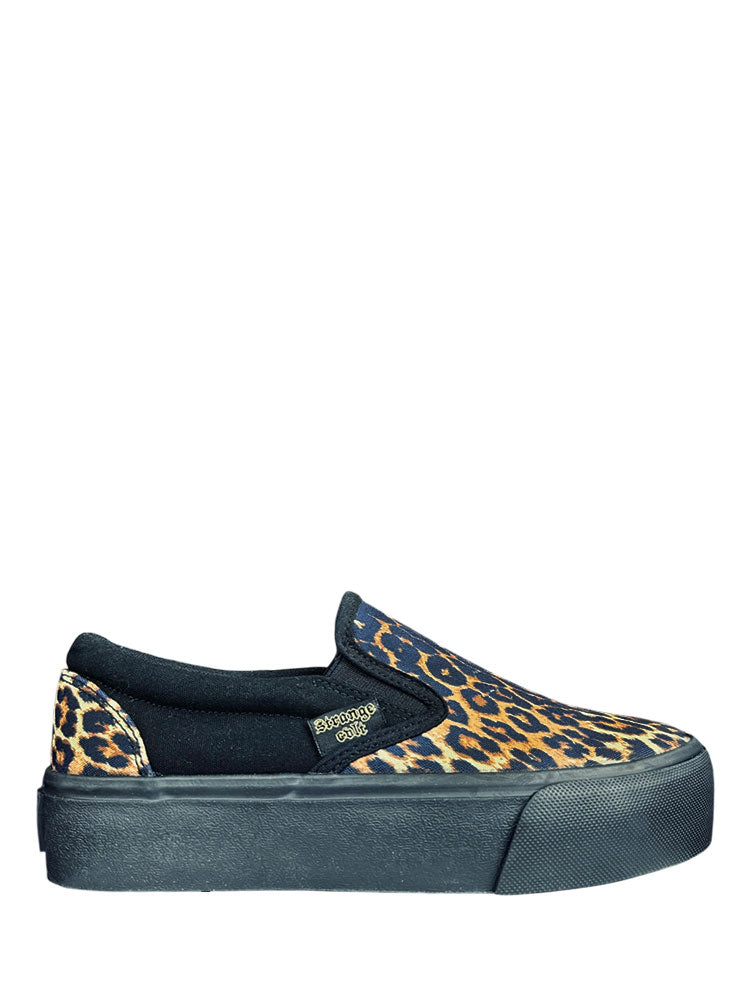 CHILL LEOPARD - BLACK/TAN