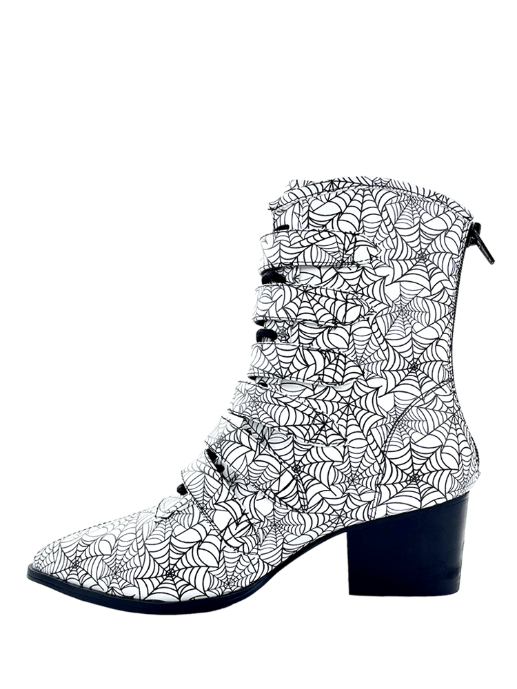 COVEN BOOT - WHITE WEB