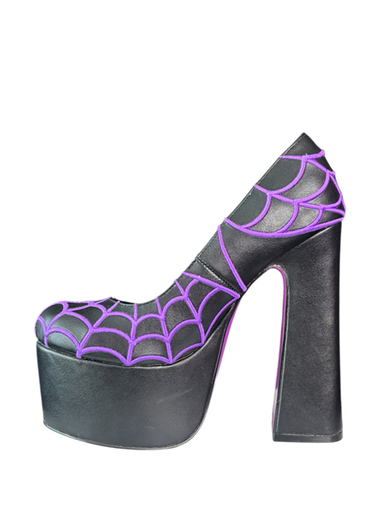 CHARLOTTE - BLACK/PURPLE