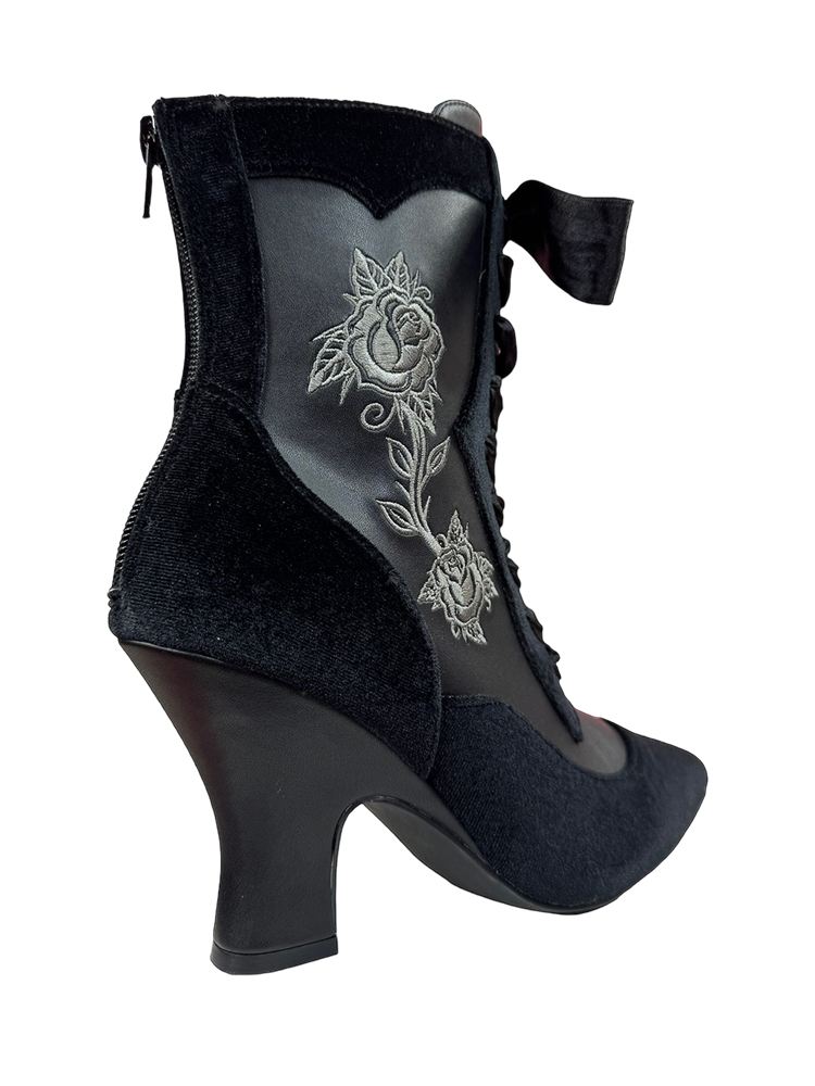 DARKENED PARLOR BOOT - BLACK