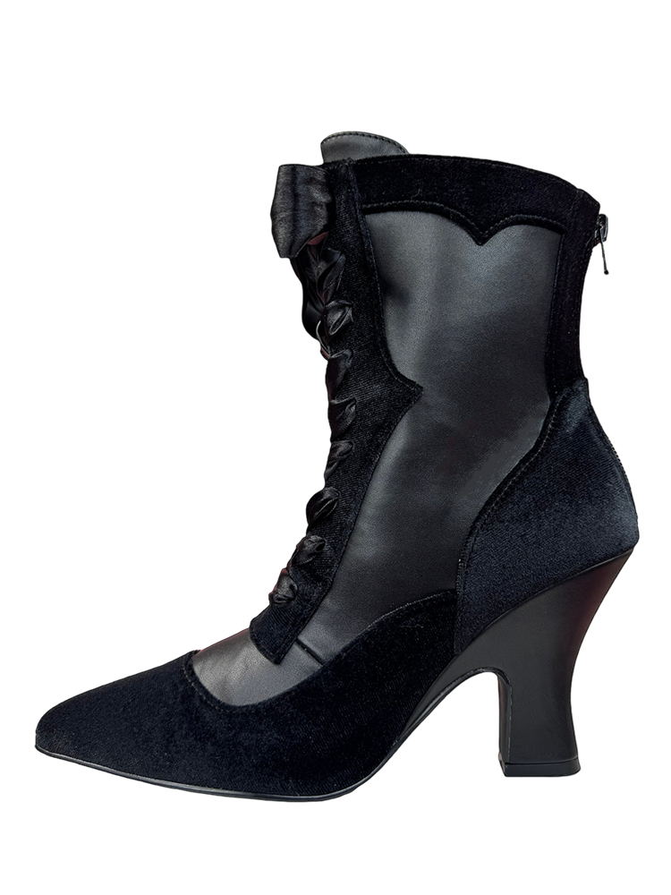 DARKENED PARLOR BOOT - BLACK