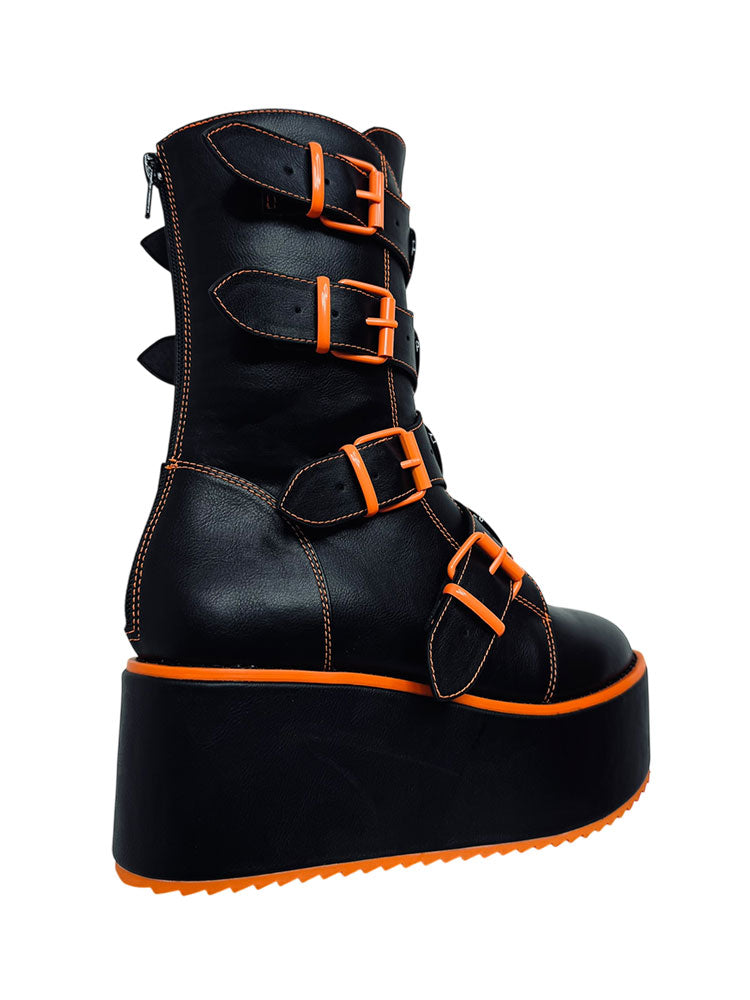 キングダムタロウ DOMINION POISON PUMPKIN - BLACK/ORANGE – strangecvlt