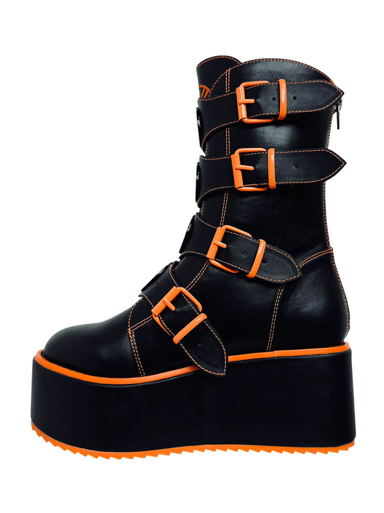 DOMINION POISON PUMPKIN - BLACK/ORANGE – strangecvlt