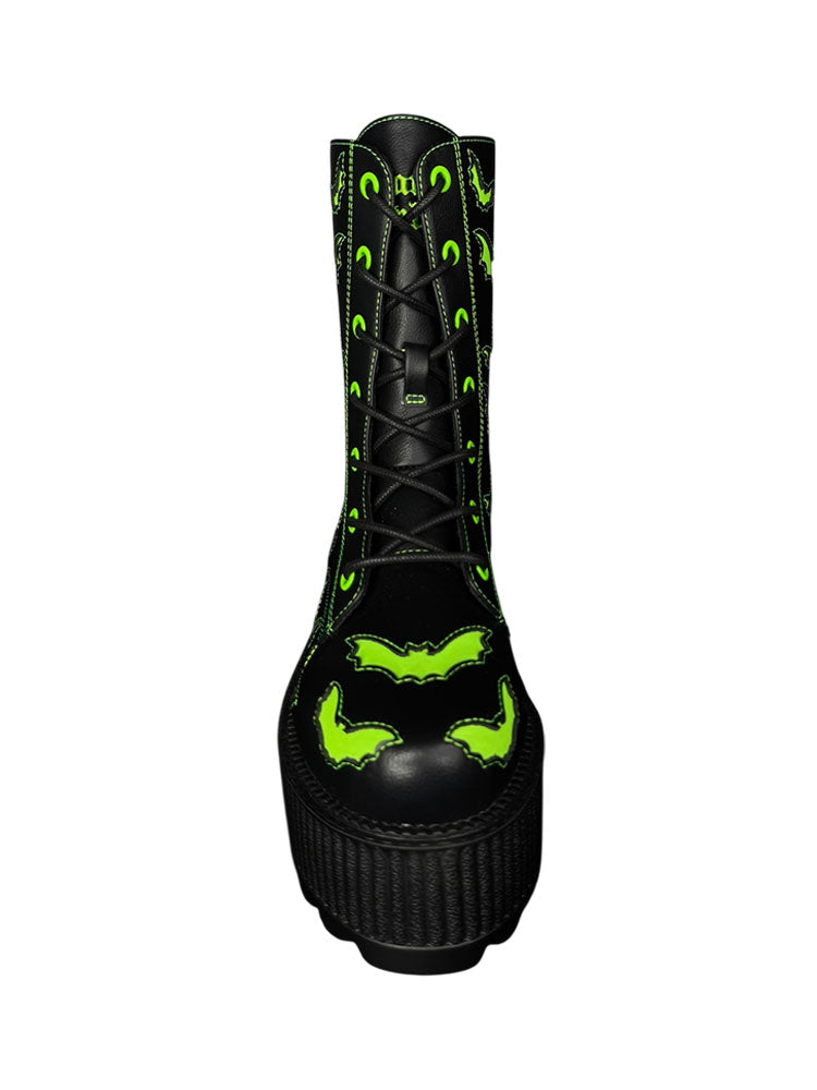 DOOM BATS - BLACK/GREEN GLOW