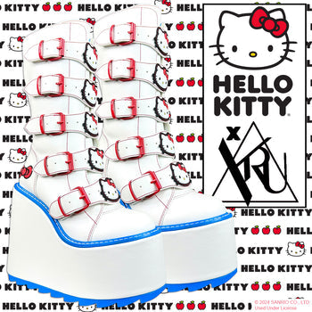 DUNE HELLO KITTY - WHITE/RED/BLUE