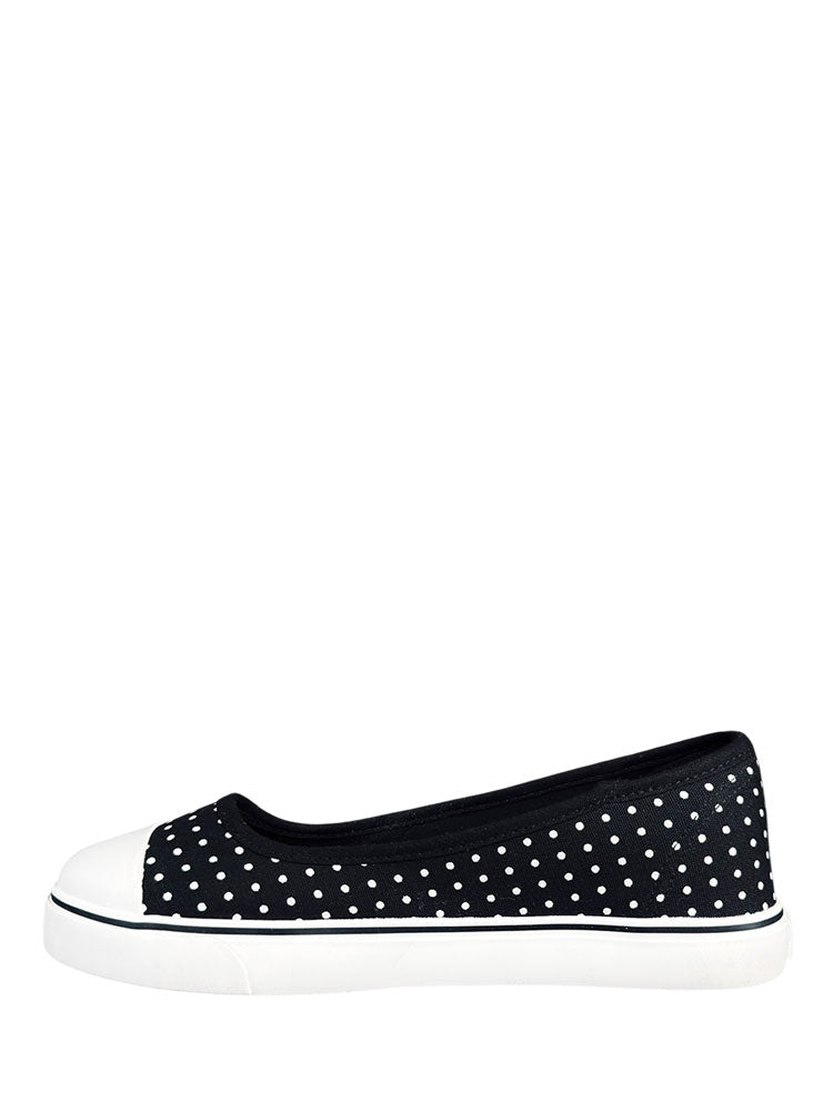 EMILY POLKA DOT - BLACK/WHITE