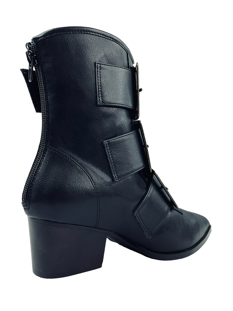 GRIMM BOOT - BLACK/BRASS