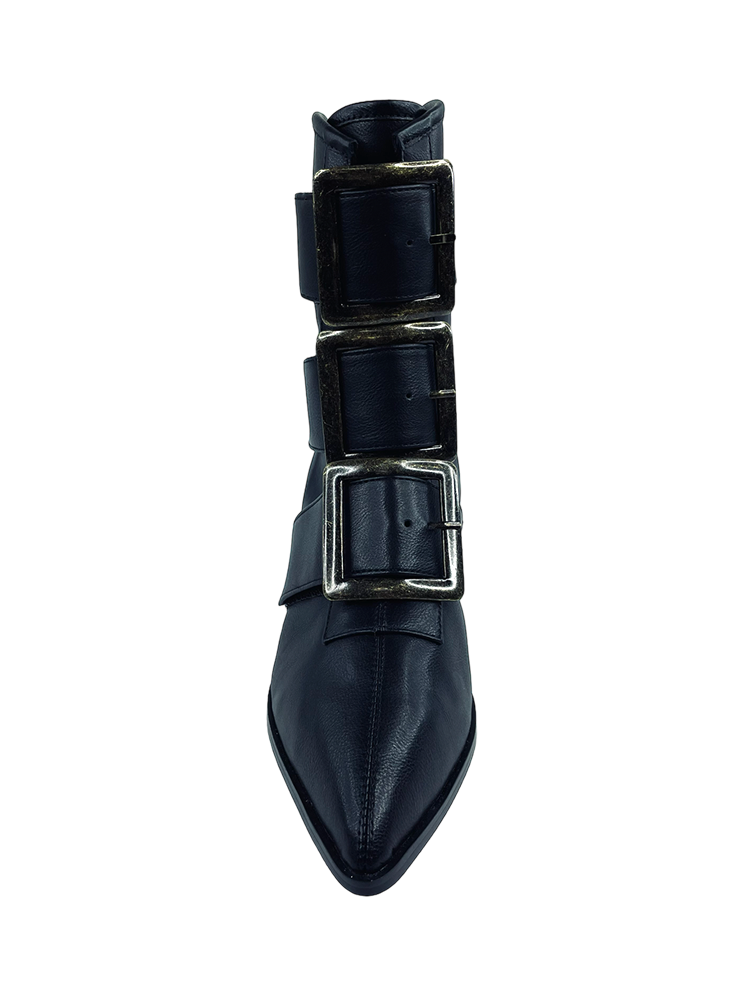 GRIMM BOOT - BLACK/BRASS