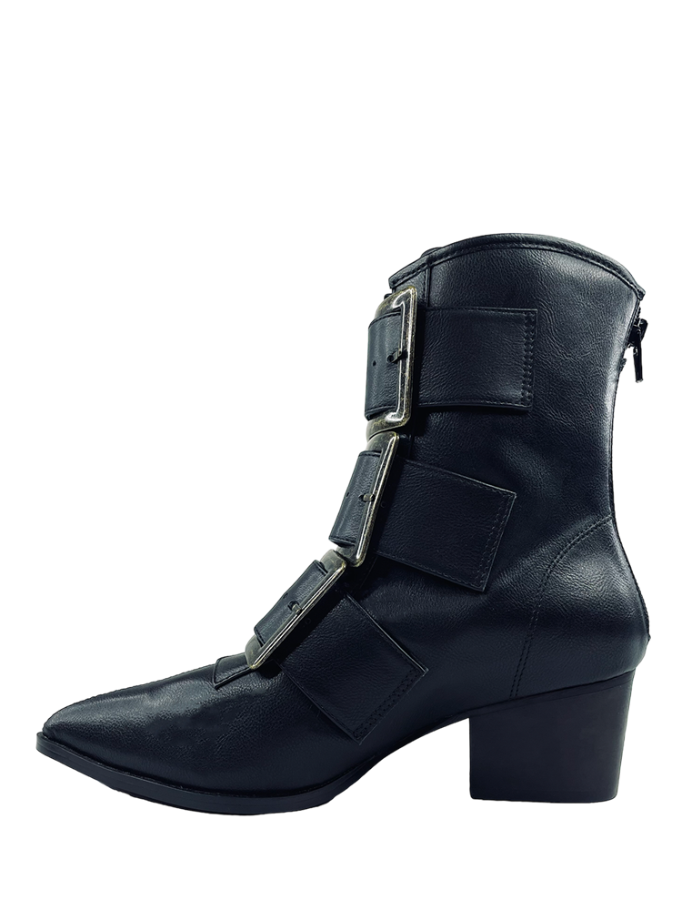 GRIMM BOOT - BLACK/BRASS