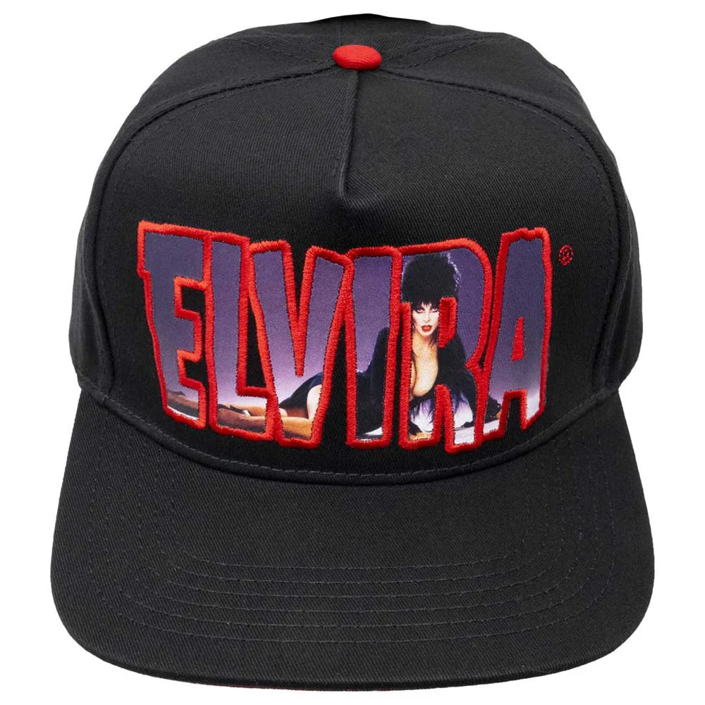 ELVIRA LAY DOWN LOGO RED HAT