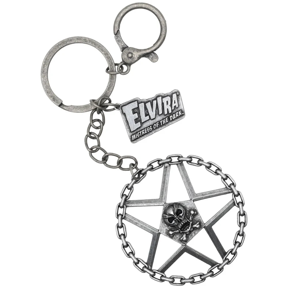 ELVIRA MACABRE MOBILE WHEEL KEYCHAIN