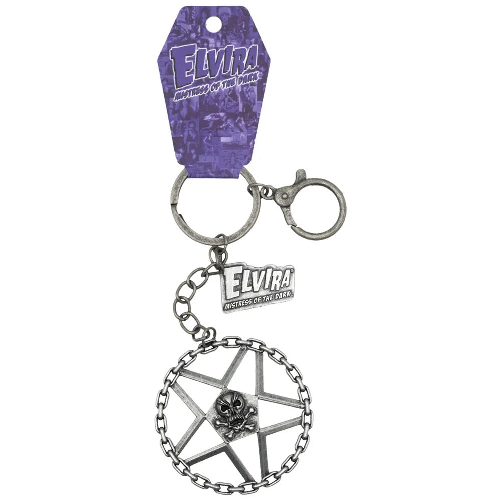 ELVIRA MACABRE MOBILE WHEEL KEYCHAIN