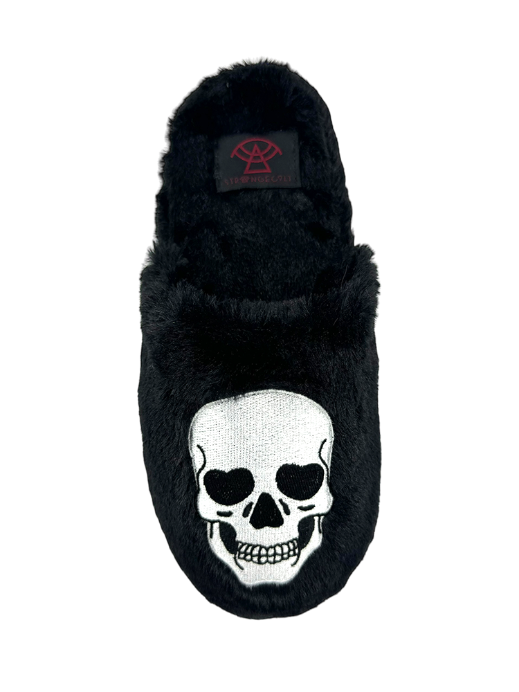 KREEPY KOZY SKULL - BLACK/WHITE