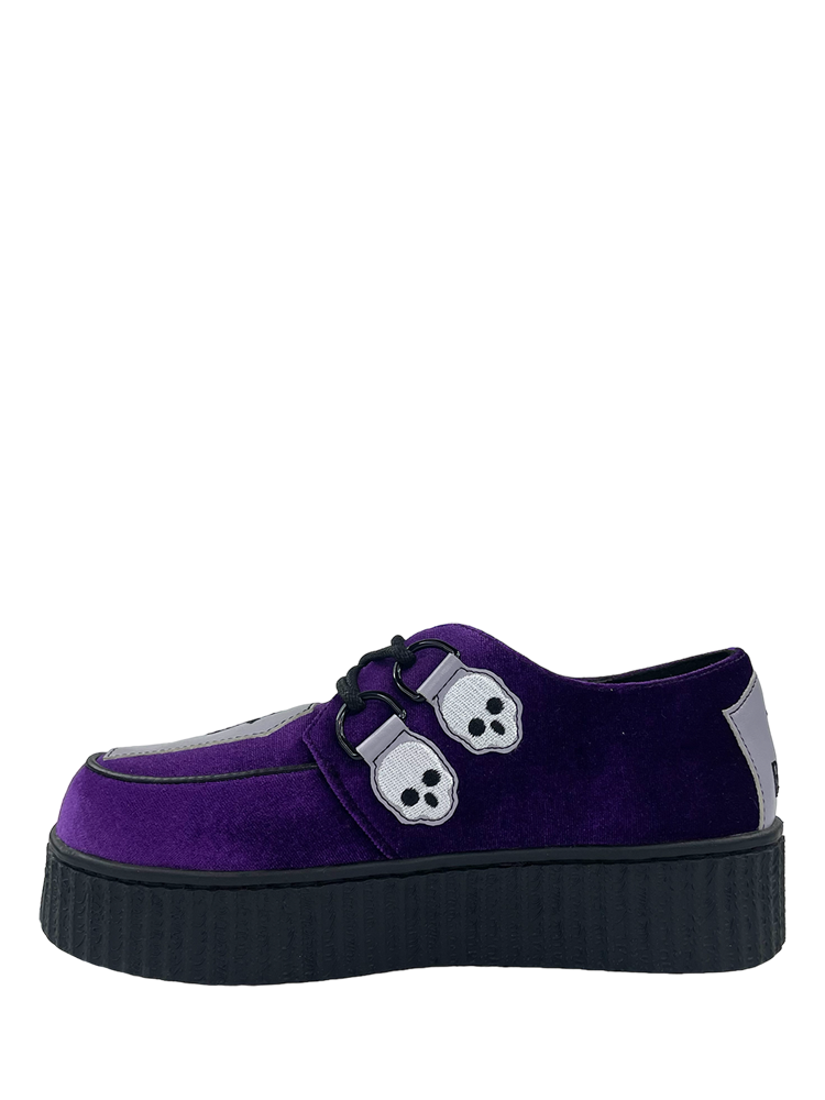 Purple top velvet creepers